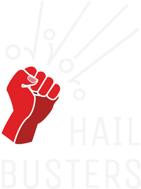 Hail Busters Logo